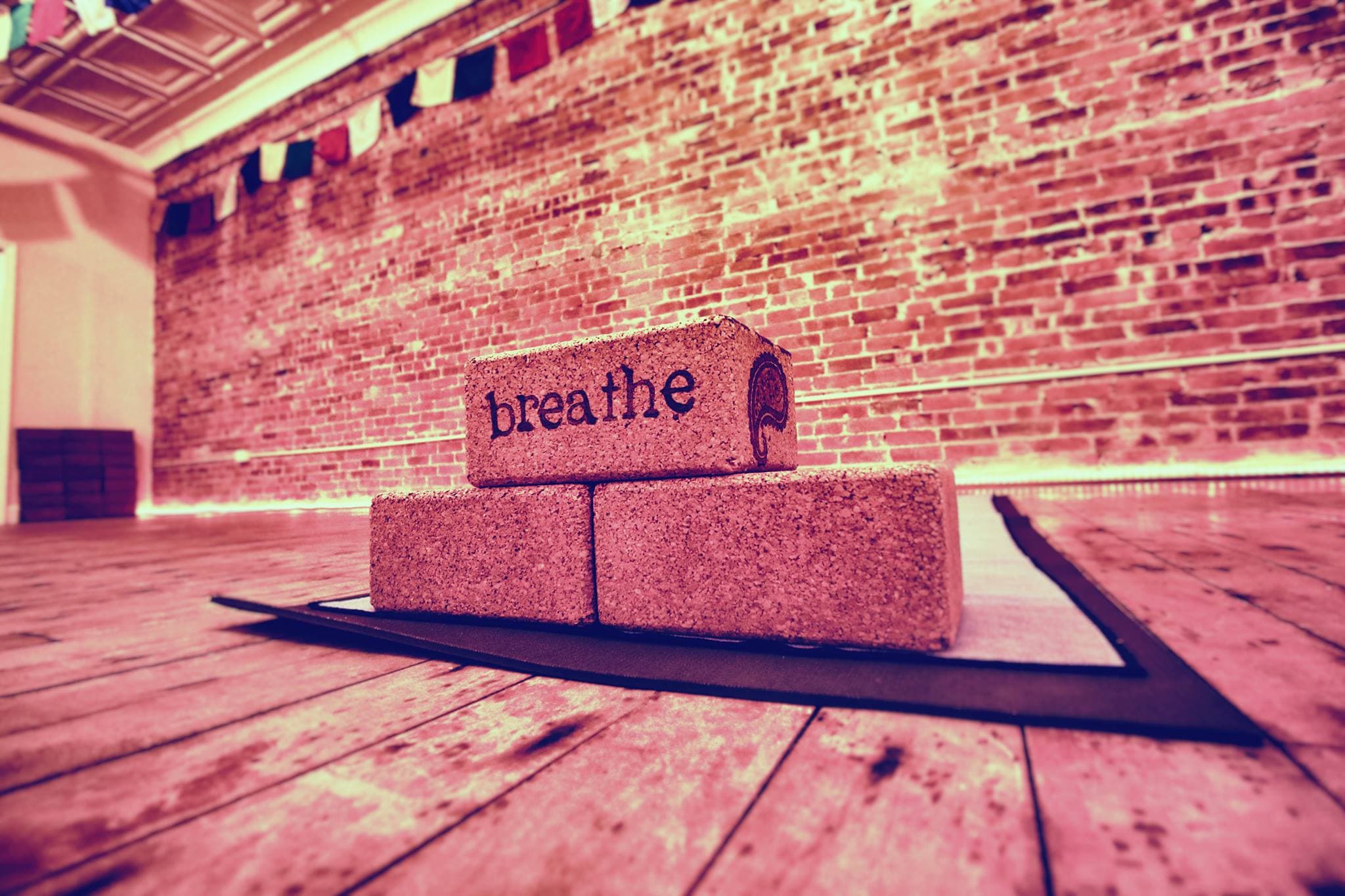 Blocks, bricks, and flags